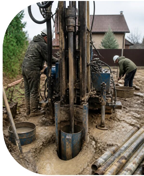 Углубление скважины на воду в Шарыпове от 3032 р. | АПаруса-Шрп